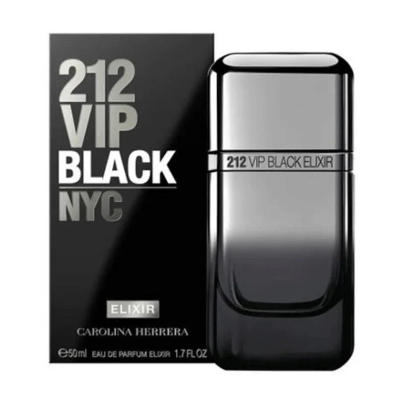 Perfume 212 Vip Black NYC Elixir 50ml Carolina Herrera