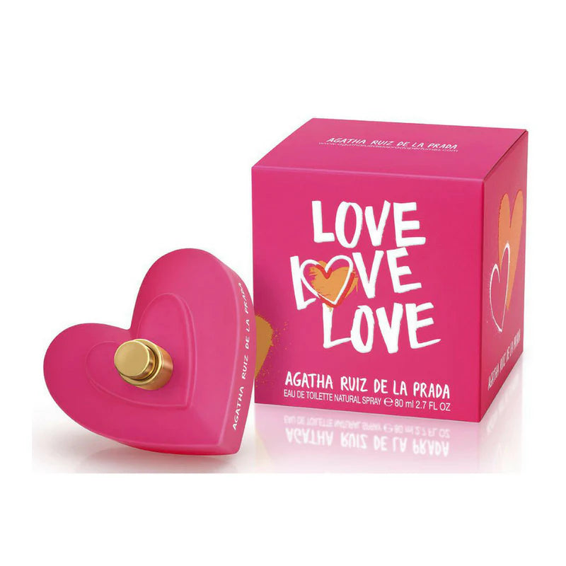 Agatha Ruiz De La Prada Love Love Love EDT 80 ml Mujer
