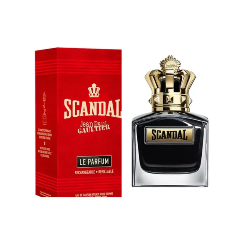 JEAN PAUL GAULTIER SCANDAL LE PARFUM EDP INTENSE POUR HOMME 50 ML RECARGABLE