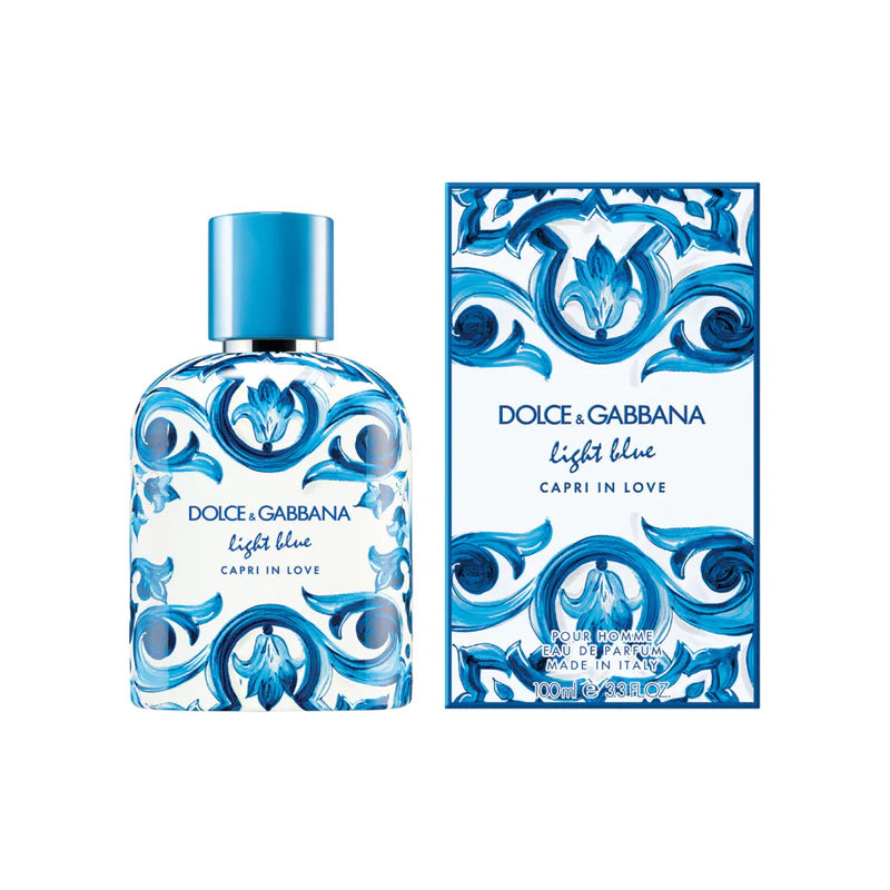 Perfume Light Blue Capri in Love pour Homme EDP 100 ml Dolce  And  Gabbana