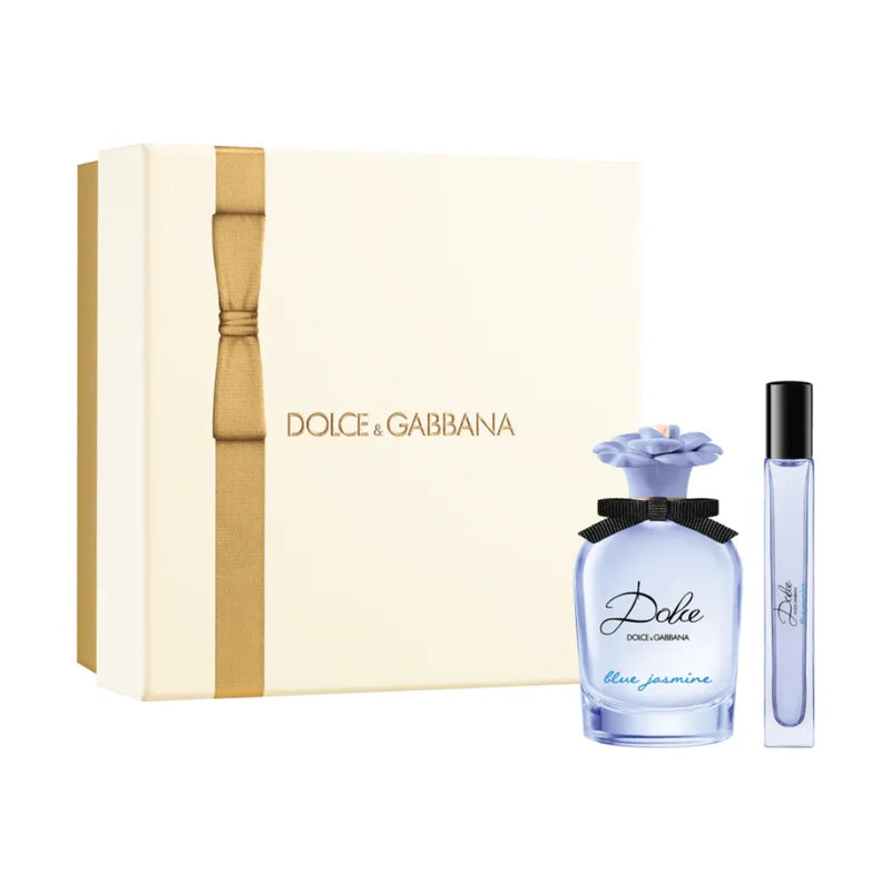 Set Perfume Blue Jasmine EDP 75 ml + Mini 10 ml Mujer de Dolce  And  Gabbana