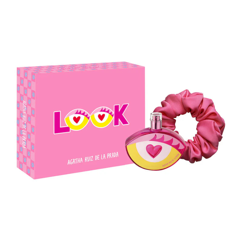 Set Perfume Look EDT 80 ml + Scrunchie XL Agatha Ruiz De La Prada